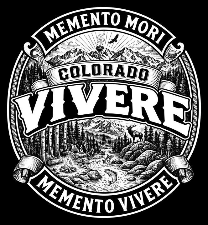 Oval badge - COLORADO on top